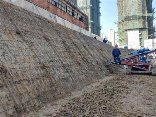 白山建筑边坡支护